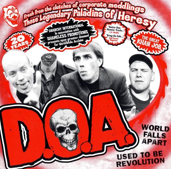 D.o.a. / D.b.s. Doppio 7" Vinile Colorato Split Germania 1998 45 RPM EX