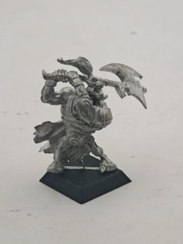 Rackam Confrontation Miniatura Metallo Orco Bran O Kor Guerriero Asse Vintage