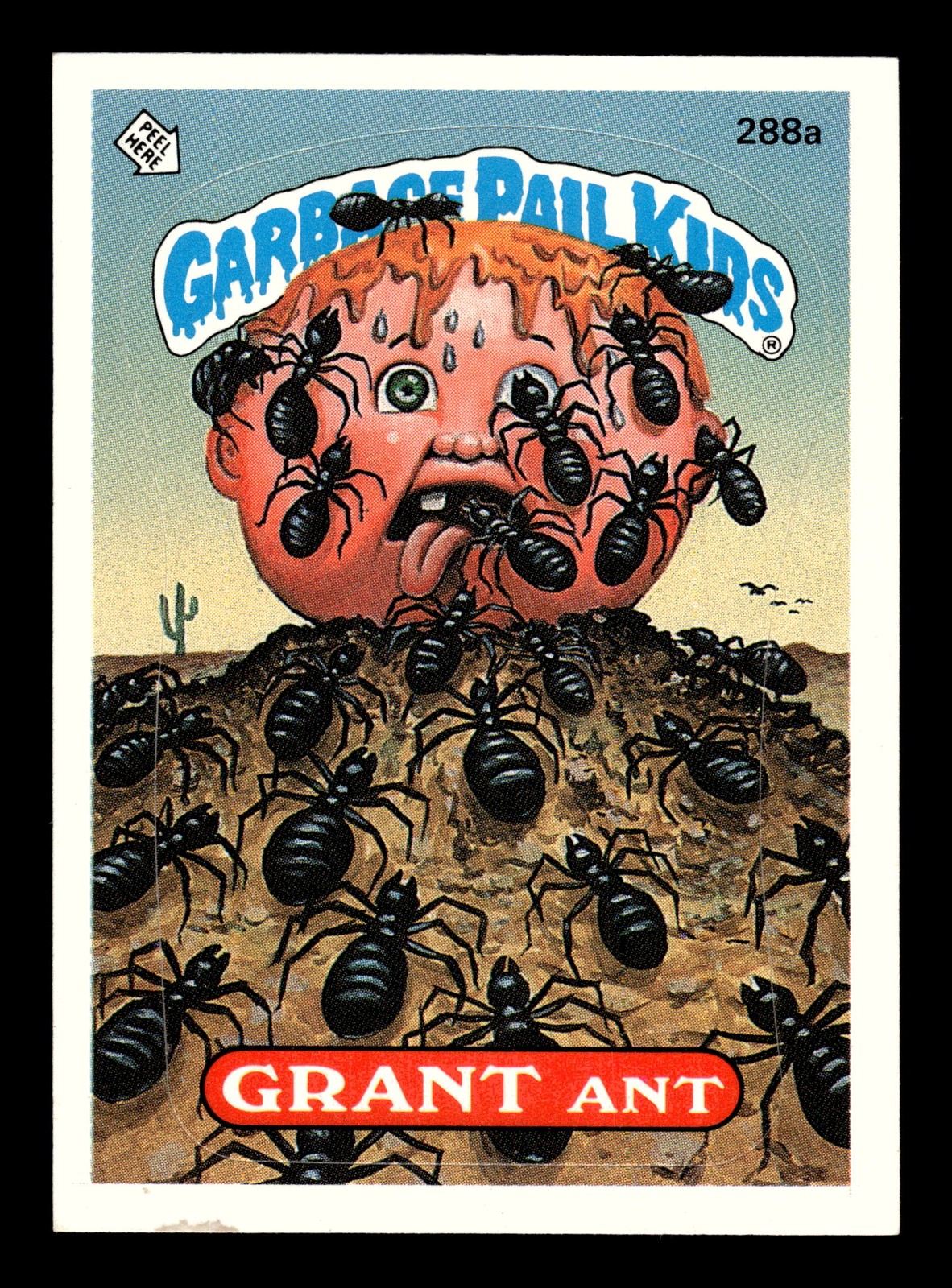 1987 Topps Garbage Pail Kids Series 7 #288a Grant Ant