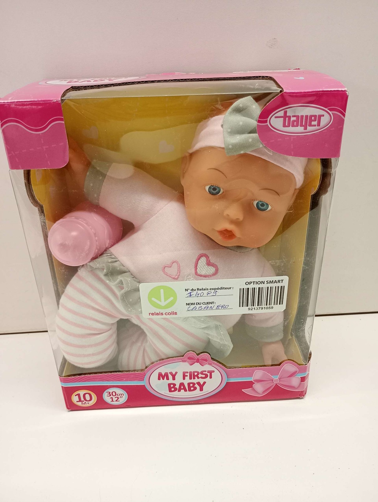 BAYER Babypuppe 30cm Zubehör 93003AD