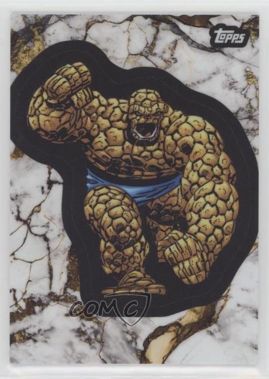 2025 Topps Marvel Comic Book Heroes Golden Anniversary 2000's The Thing #96 1gh7