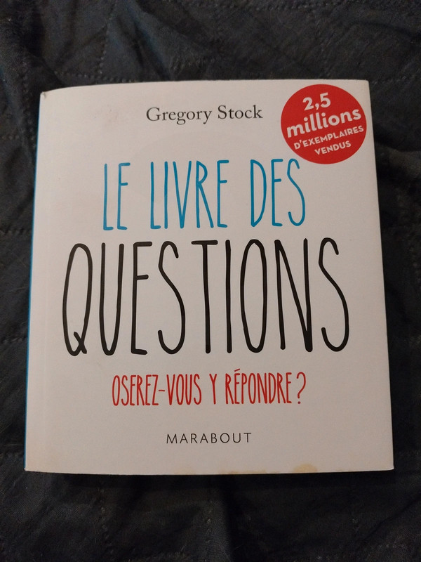 Livre des questions oserez vous y répondre ?