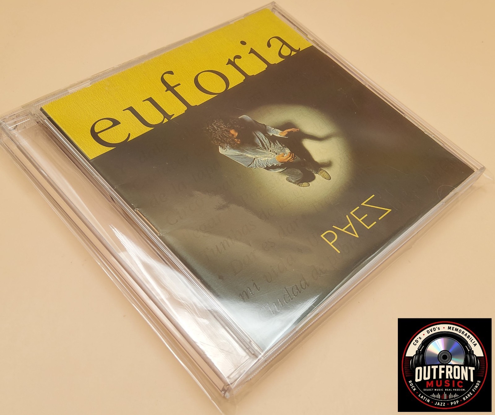 Fito Páez Euforia Rare Colombian Pressing CD 1996 ~ Latin Pop Rock WEA Warner