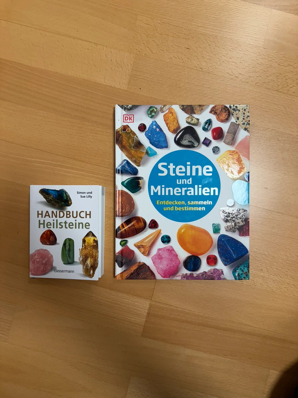 Bücher über Steine/Heilsteine/Mineralien, neu