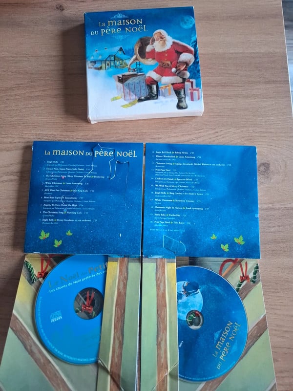 Double cd la maison du père Noël