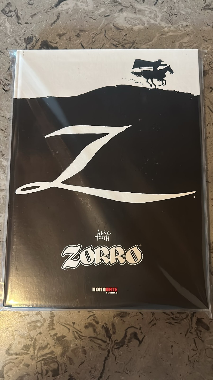 Nona Arte Comics Zorro Graphic Novel cartonato  Alex Toth ITA 2007