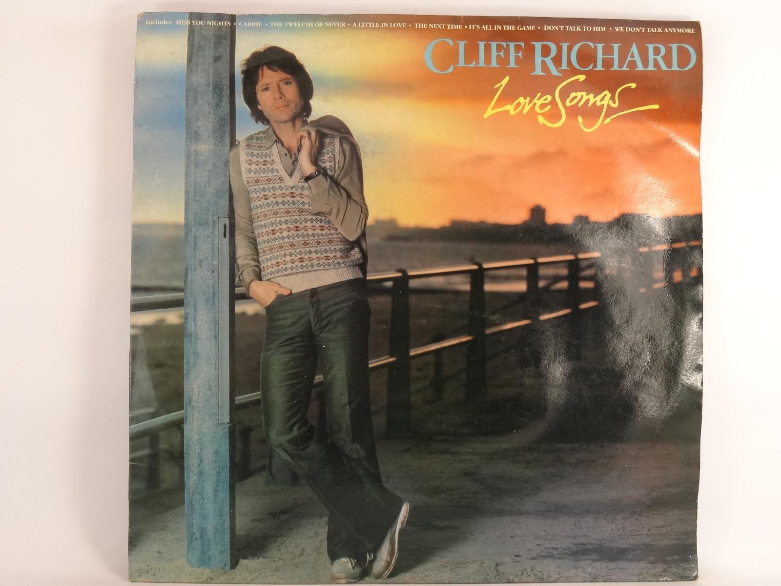 CLIFF RICHARD LOVE SONGS (387) 20+ Track LP plus Picture Sleeve EMI
