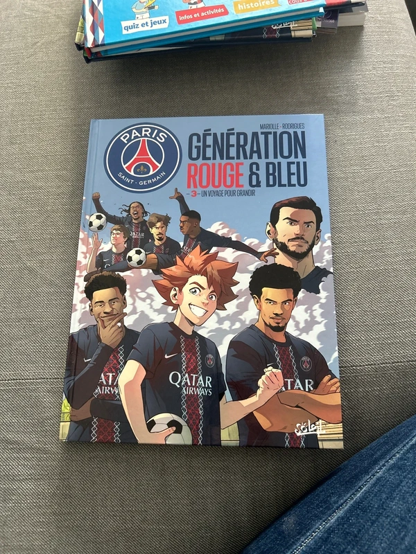 Bd génération rouge et bleu tome 3