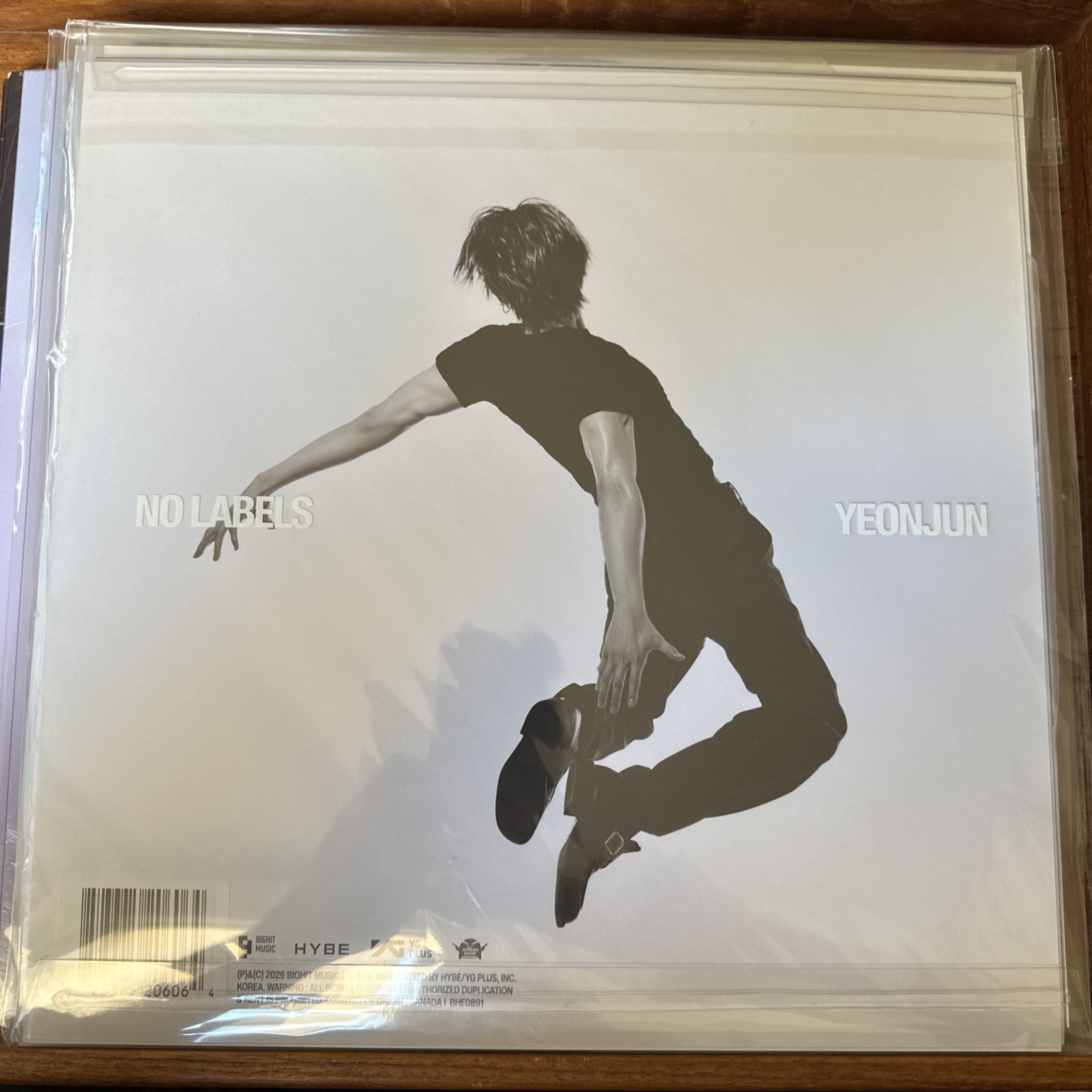 YEONJUN (TXT) - NO LABELS | Iridescent White Vinyl Record LP