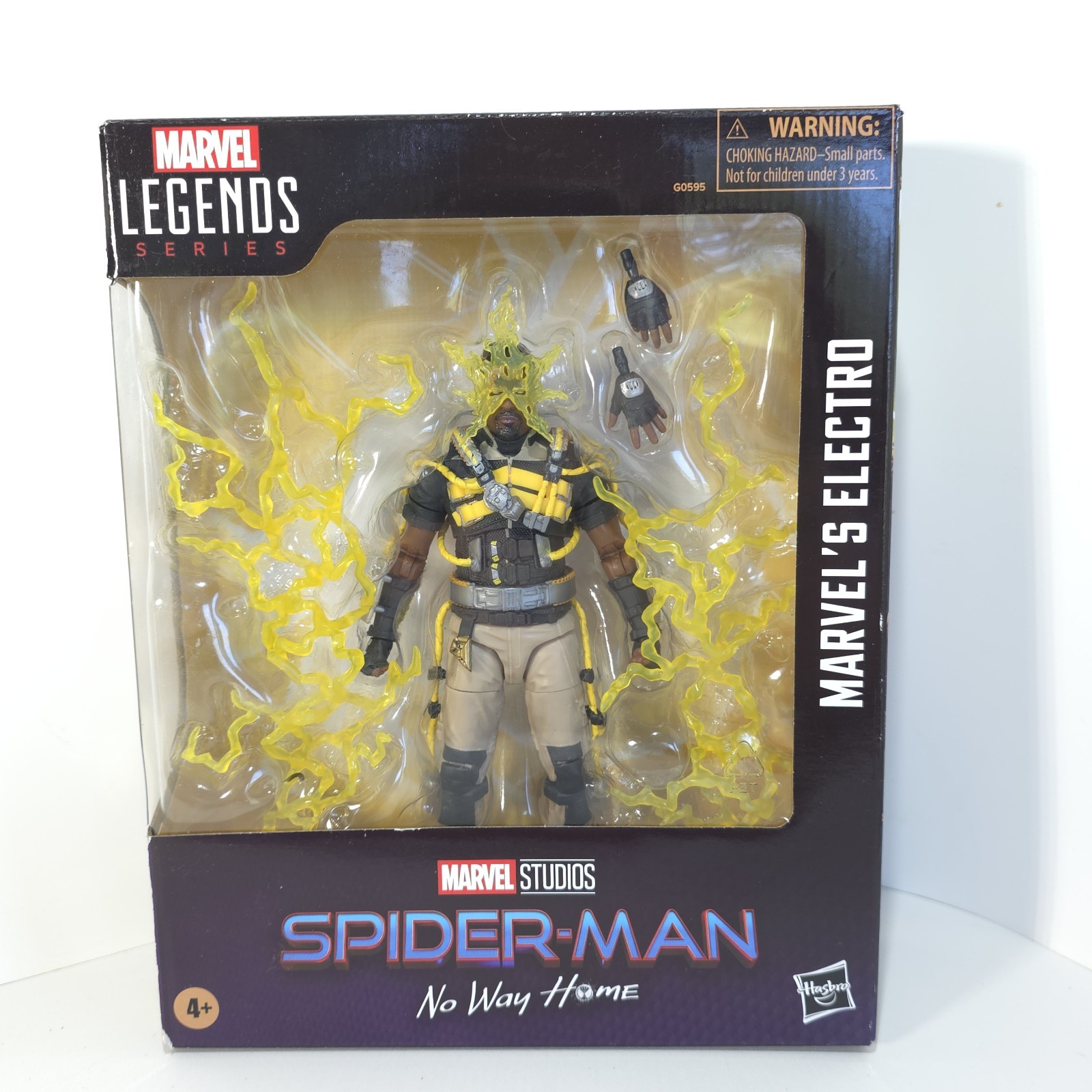 ​Marvel Legends Modellino Electro Spider-Man No Way Home 6" Hasbro Nuovo Sigillo