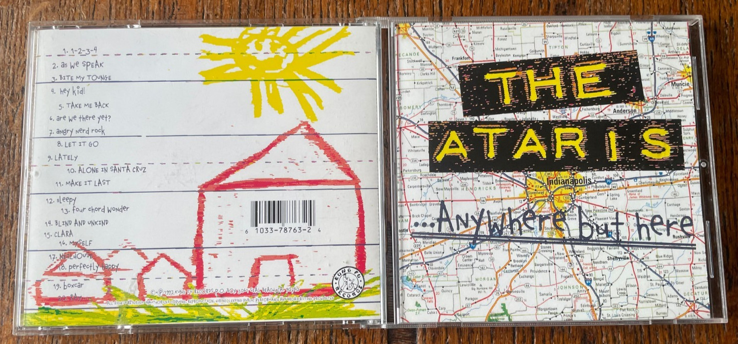 The Ataris CD Album ...Anywhere But Here