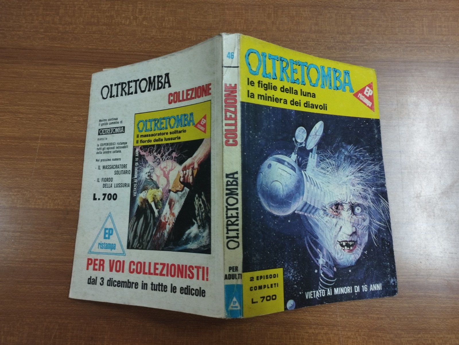 "OLTRETOMBA COLLEZIONE" - FUMETTO N. 46 DEL NOVEMBRE 1980 - EDIZ. EDIPERIODICI