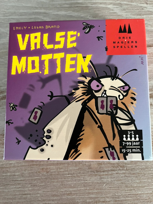 Kaartspel Valse motten