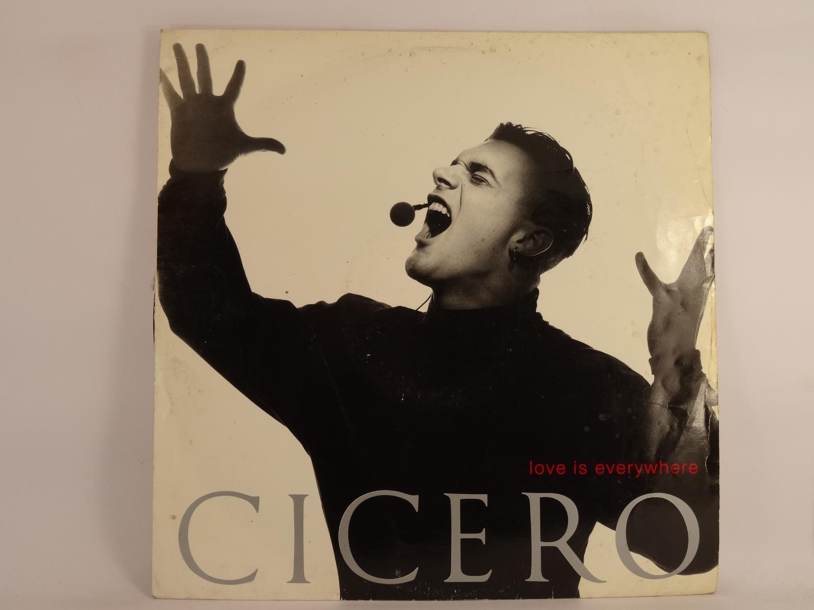CICERO LOVE IS EVERYWHERE (31) 2 Track 12" Single plus Picture Sleeve POLYDOR