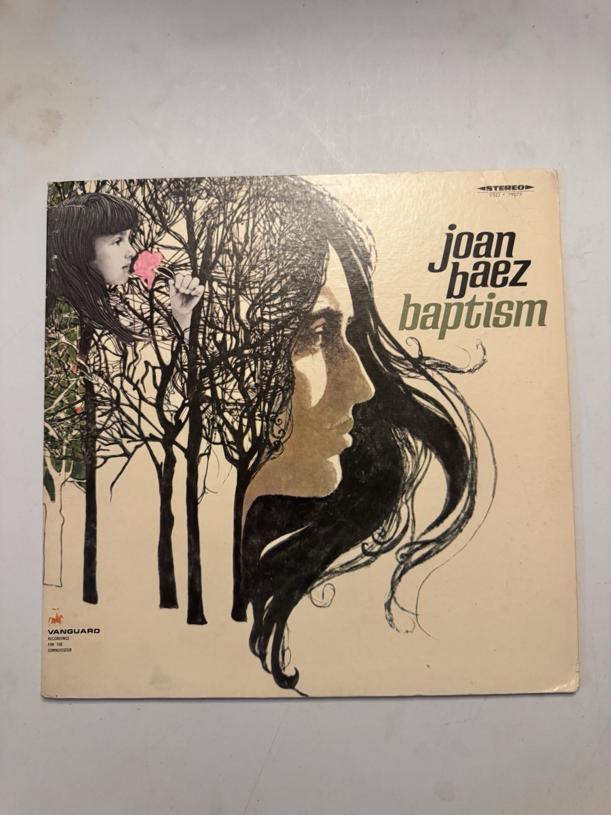 Baptism A Journey Through Our Time by Joan Baez 1968 Vinyl LP Stereo Vanguard