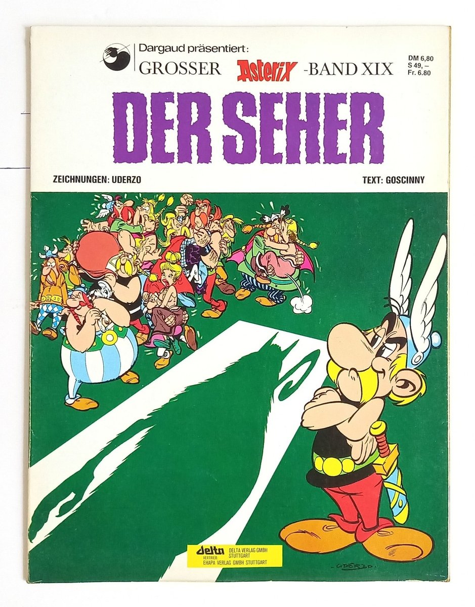 Grande Asterix Volume XIX - Il Veggente - Fumetto - Vintage