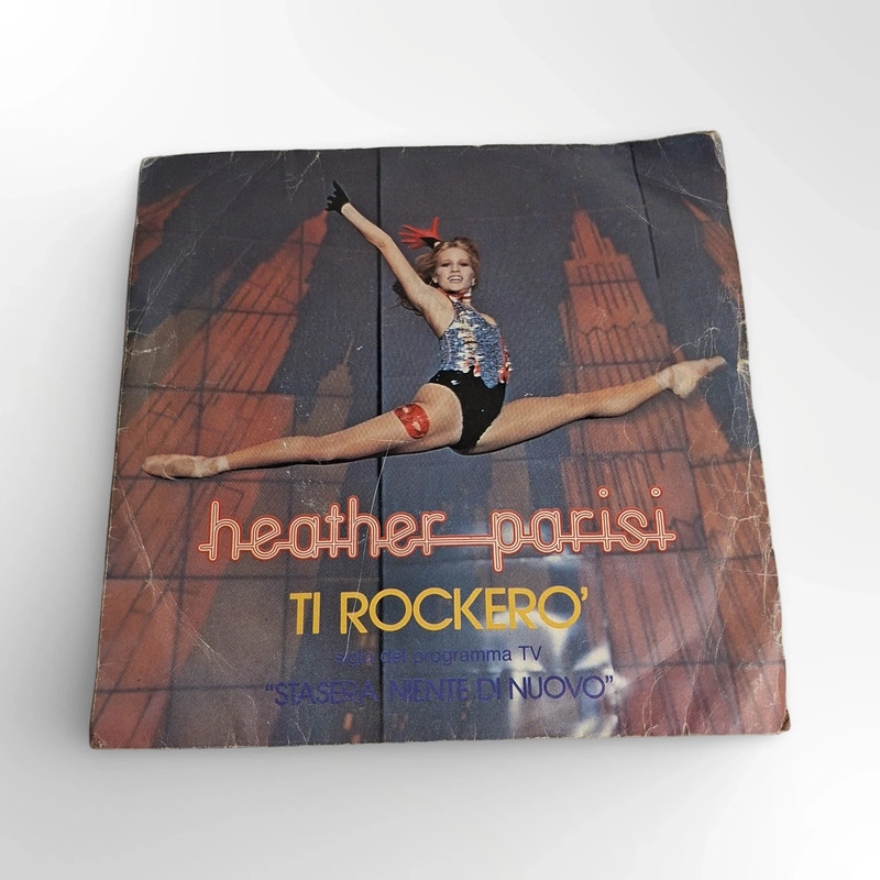 Disco 45 Heather Parisi Ti rockerò  Lucky Girl Cgd 10302