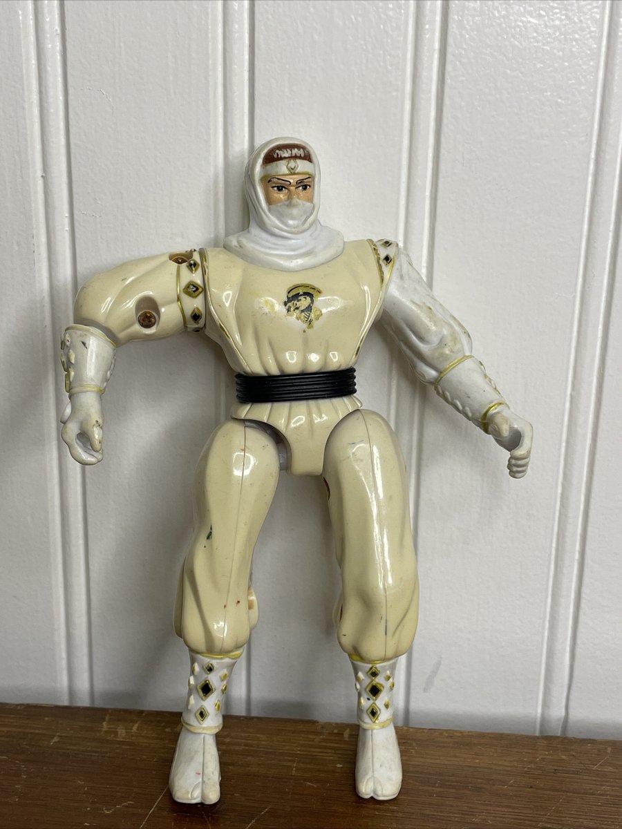 Bandai Mighty Morphin Power Rangers Power Playback White Ranger 1995 vintage