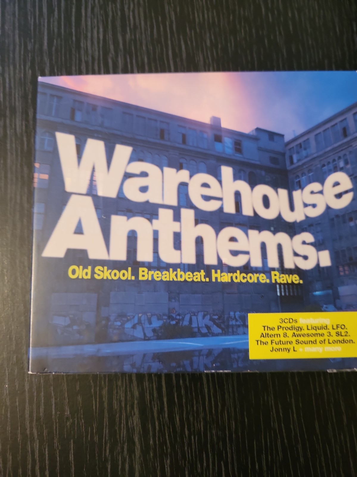 Warehouse Anthems CD 3 discs (2014) old skool hardcore rave techno 