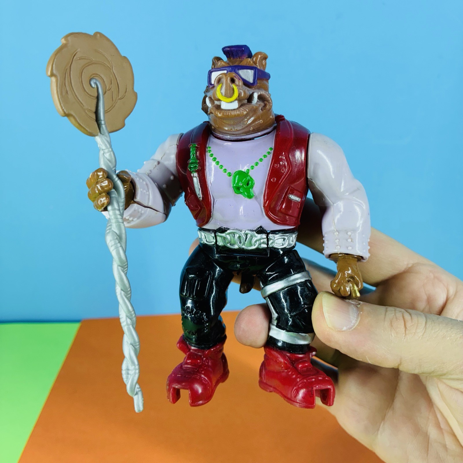 10225 Action figure vintage Turtles bebop 1992 mirage studios Playmates