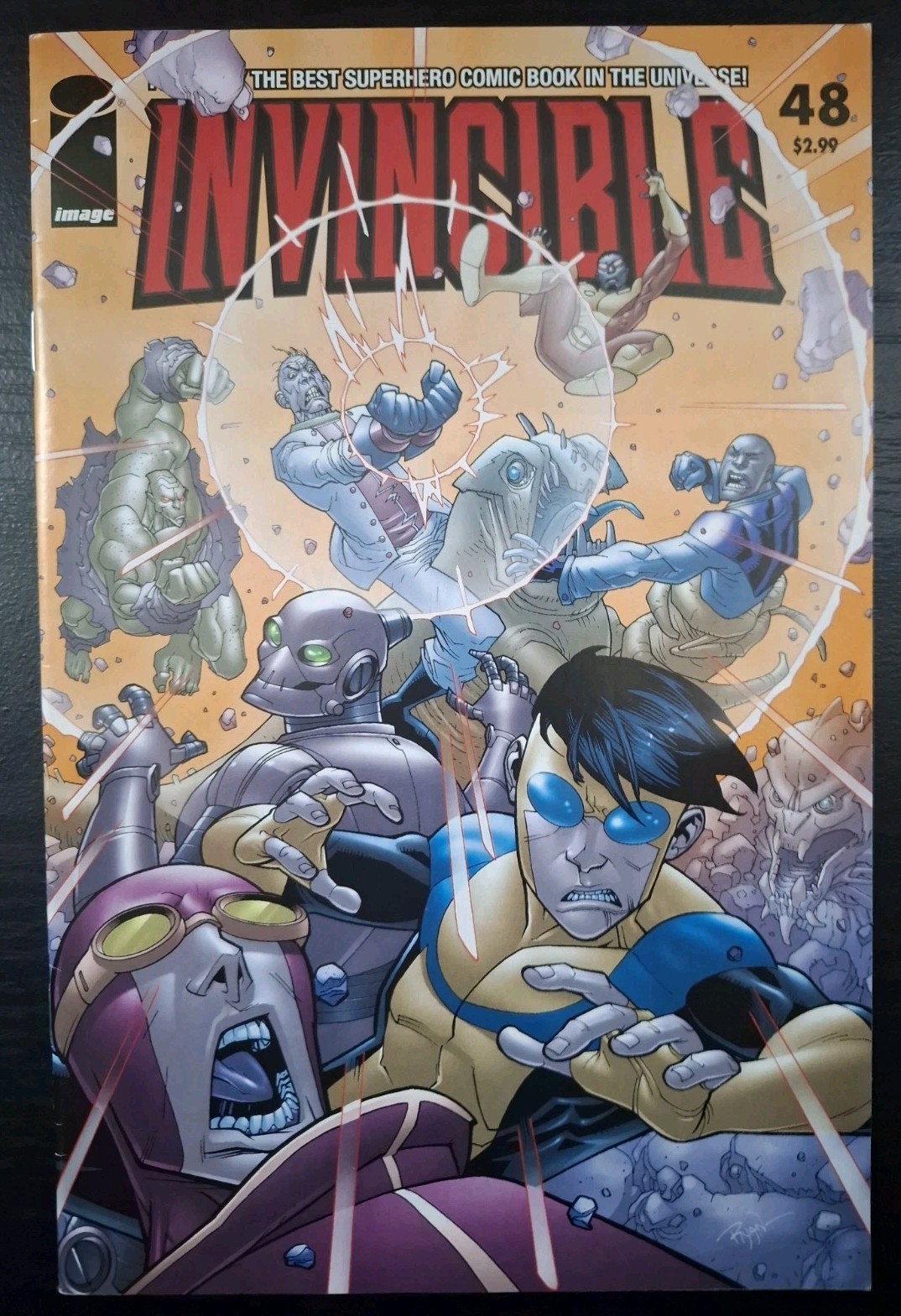 Invincible #48 2008 Image Comics Robert Kirkman,  Ottley - Wolfman Team-up