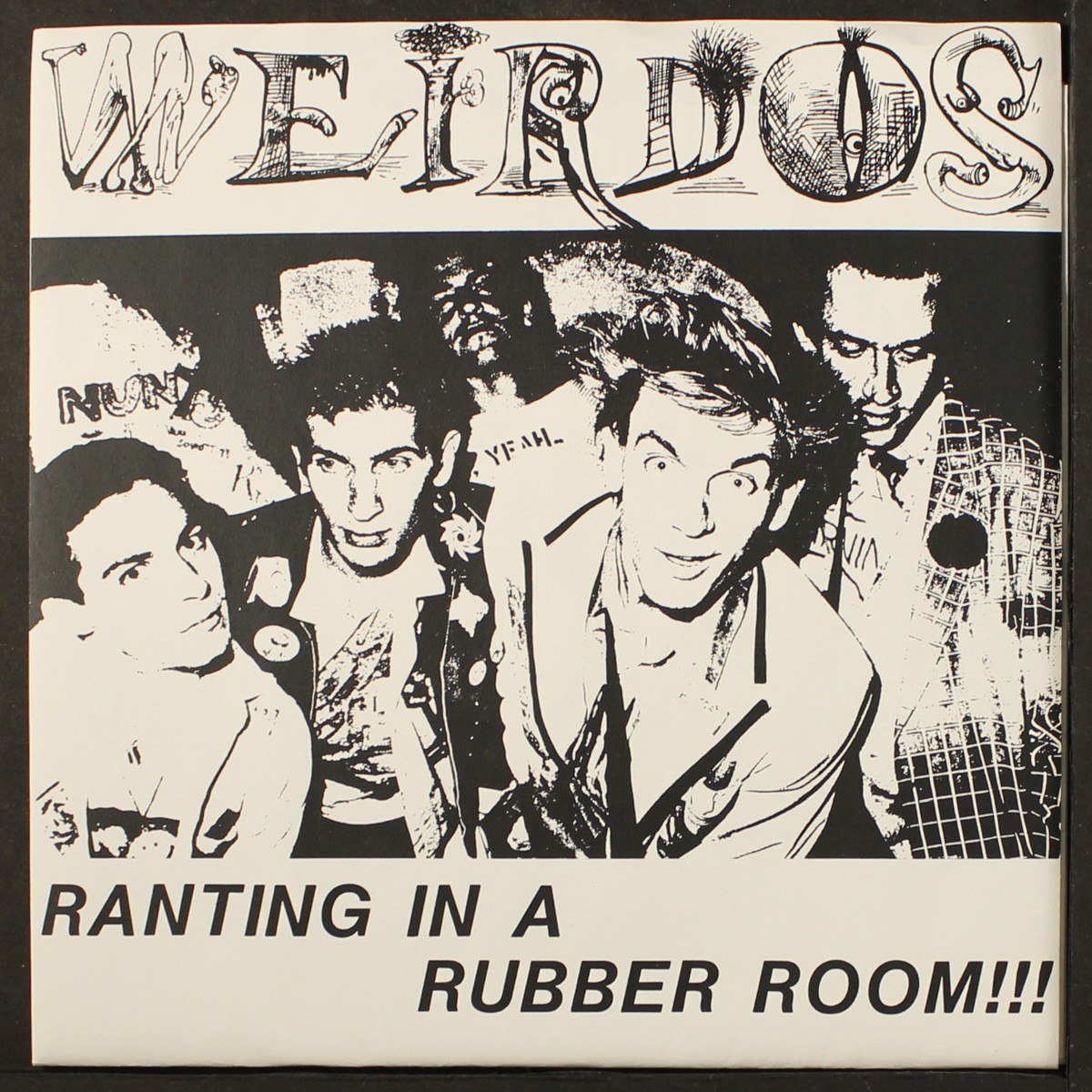 WEIRDOS: ranting in a rubber room GRAND MAL 7" 2x Single 45 RPM