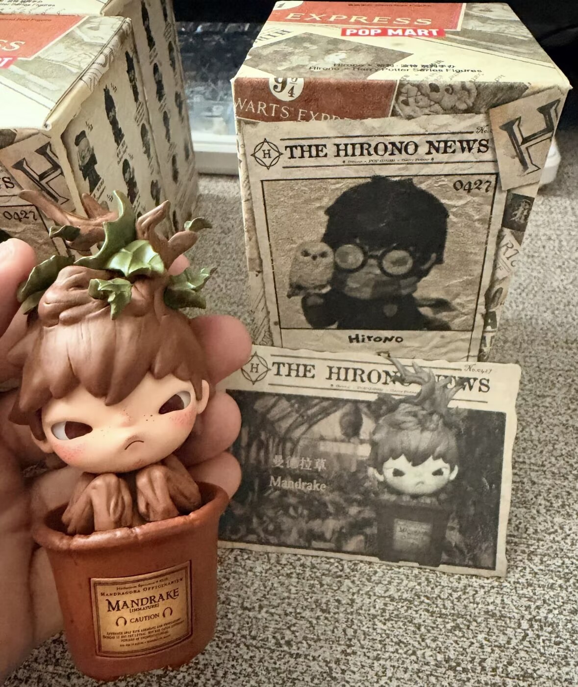 Mandrake (hidden) - Authentic Hirono Series Figures Toy New Gift