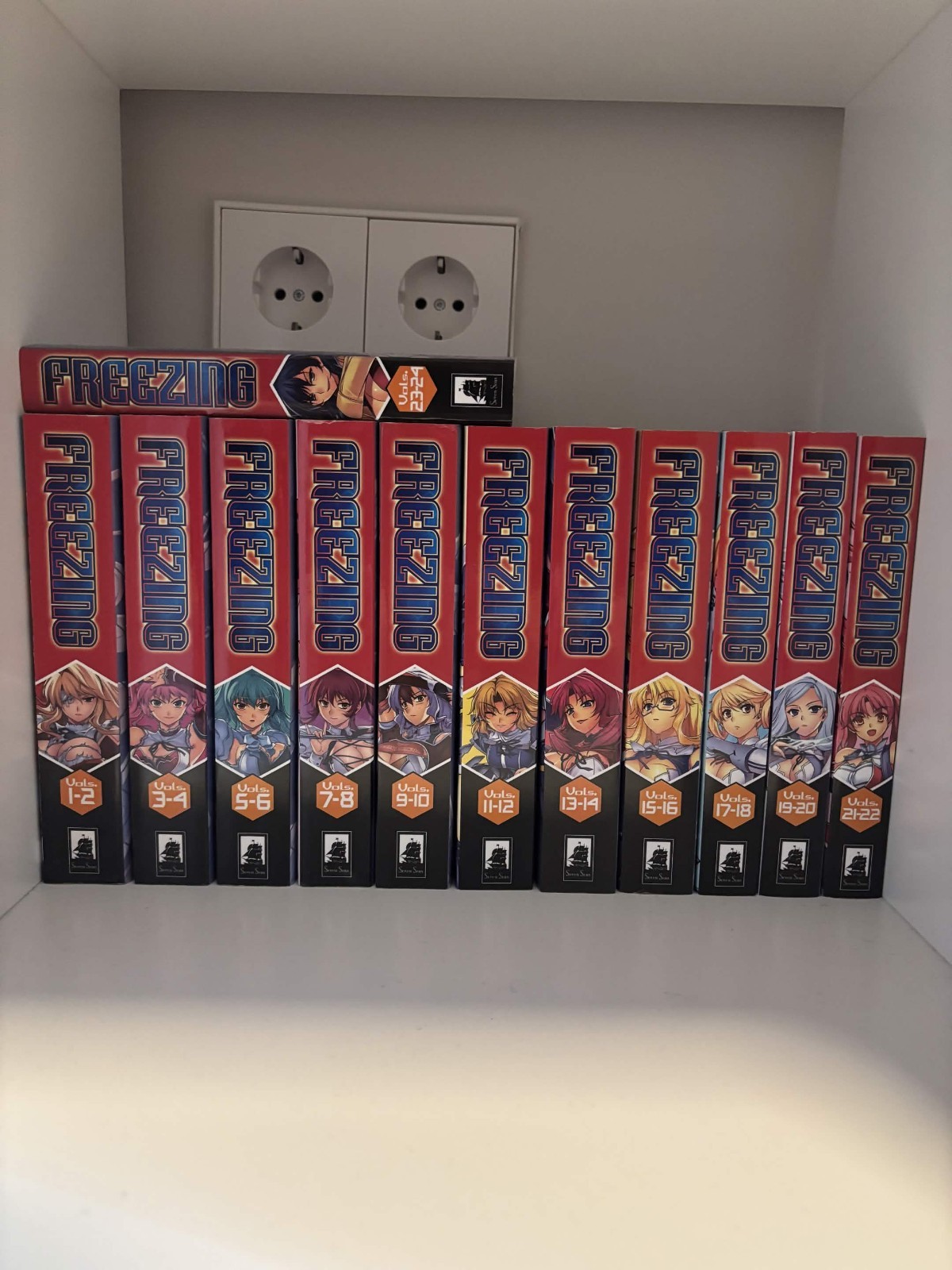 Freezing manga inglese vol 1-24 Dall-Young Lim