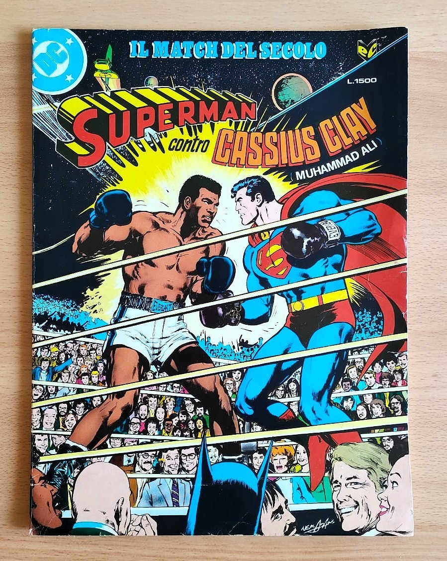 SUPERMAN CONTRO CASSIUS CLAY ANNO 1978 SPECIALE FUORI COLLANA OTTIMO