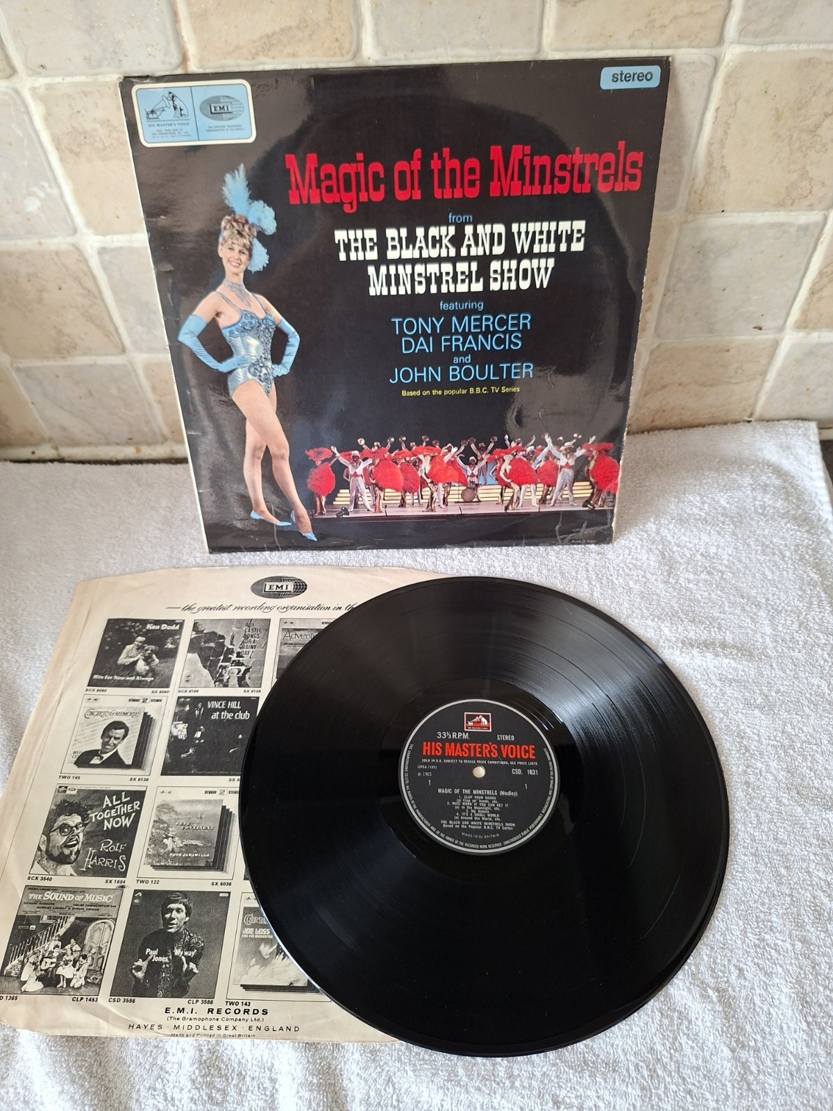 The Black & White Minstrel Show - Magic Of The Minstrels Vinyl LP CSD1631 VG+