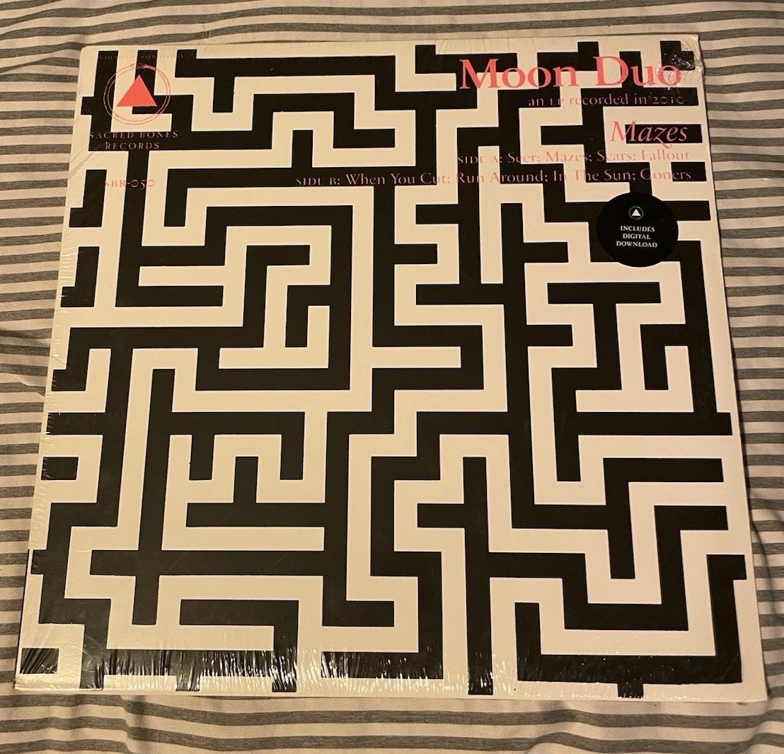 Moon Duo Mazes LP Sealed Original Press