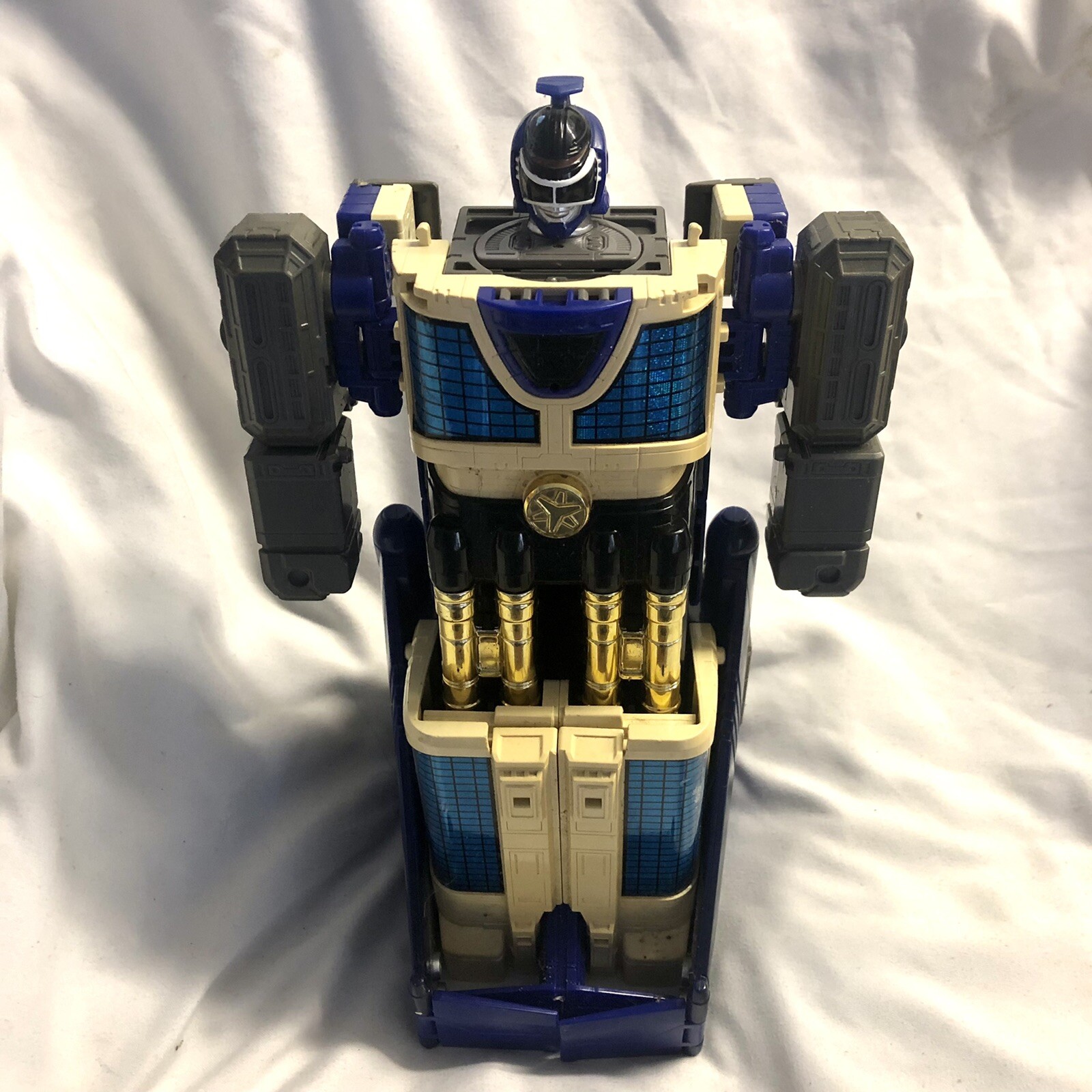 Power Rangers Lightspeed Rescue DX Deluxe Max Solarzord Bandai - incompleto