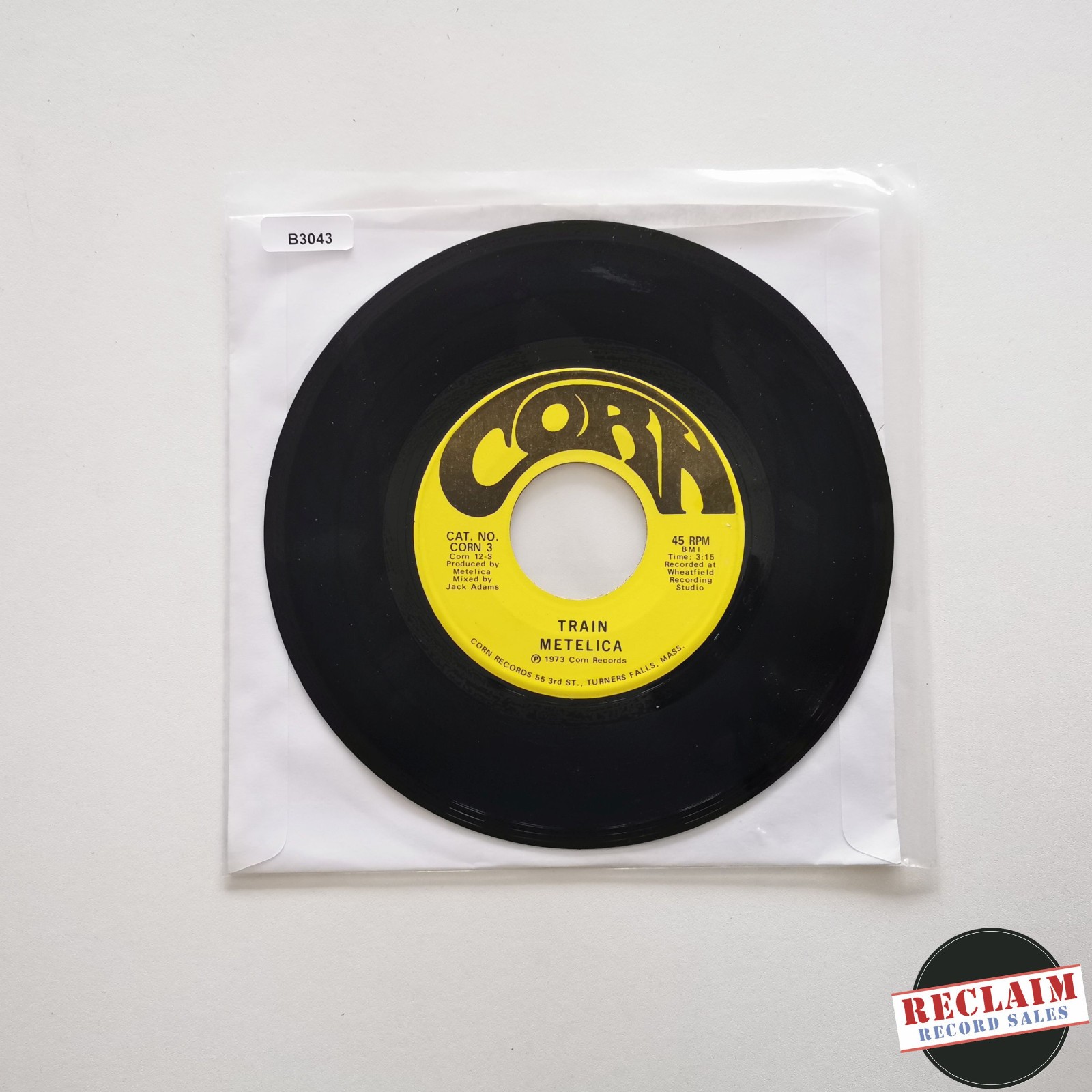 metelica - train 7" vinyl record VG