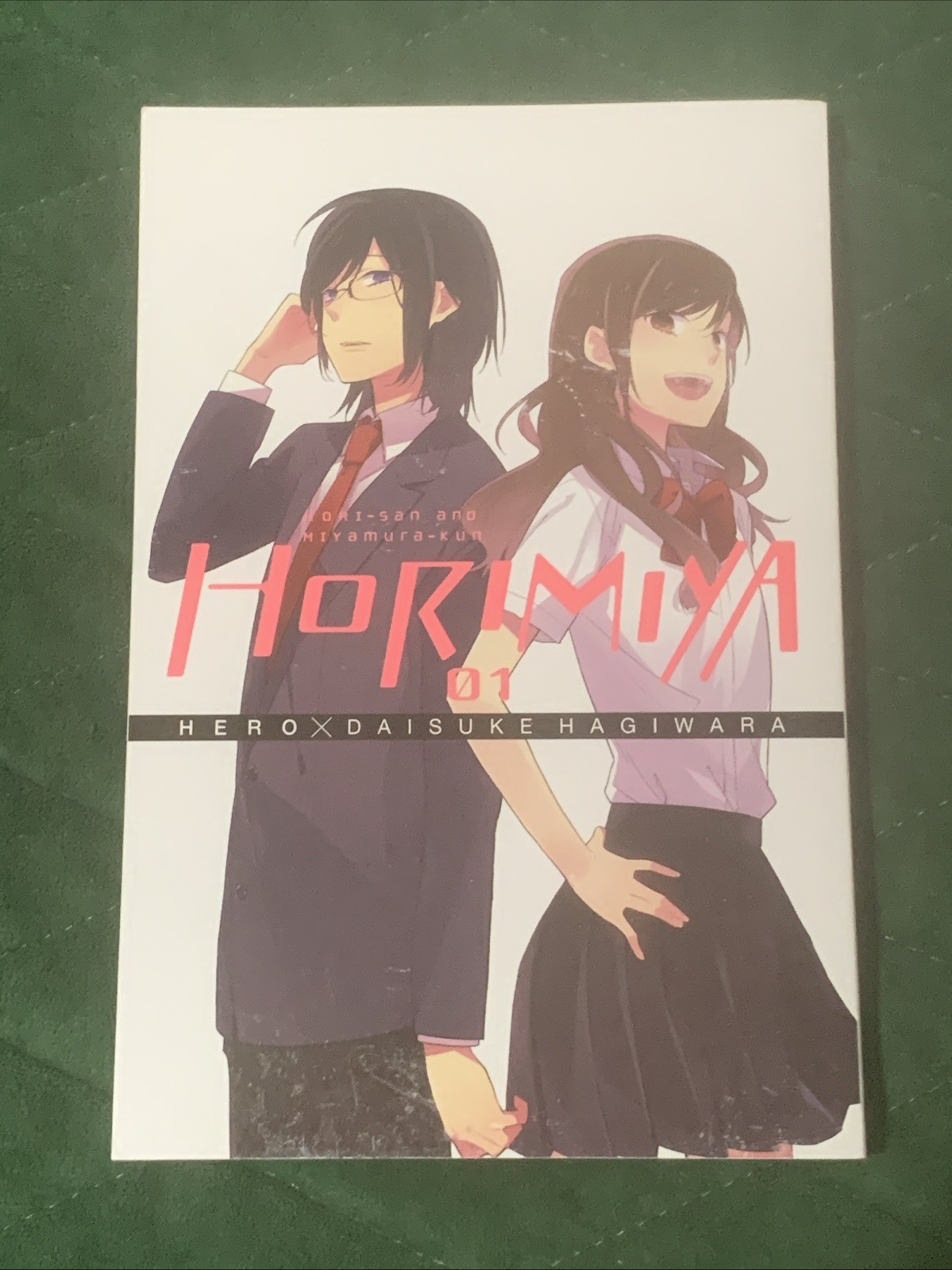 Horimiya Manga Vol. 1 di HERO & Daisuke Hagiwara Yen Press inglese SC
