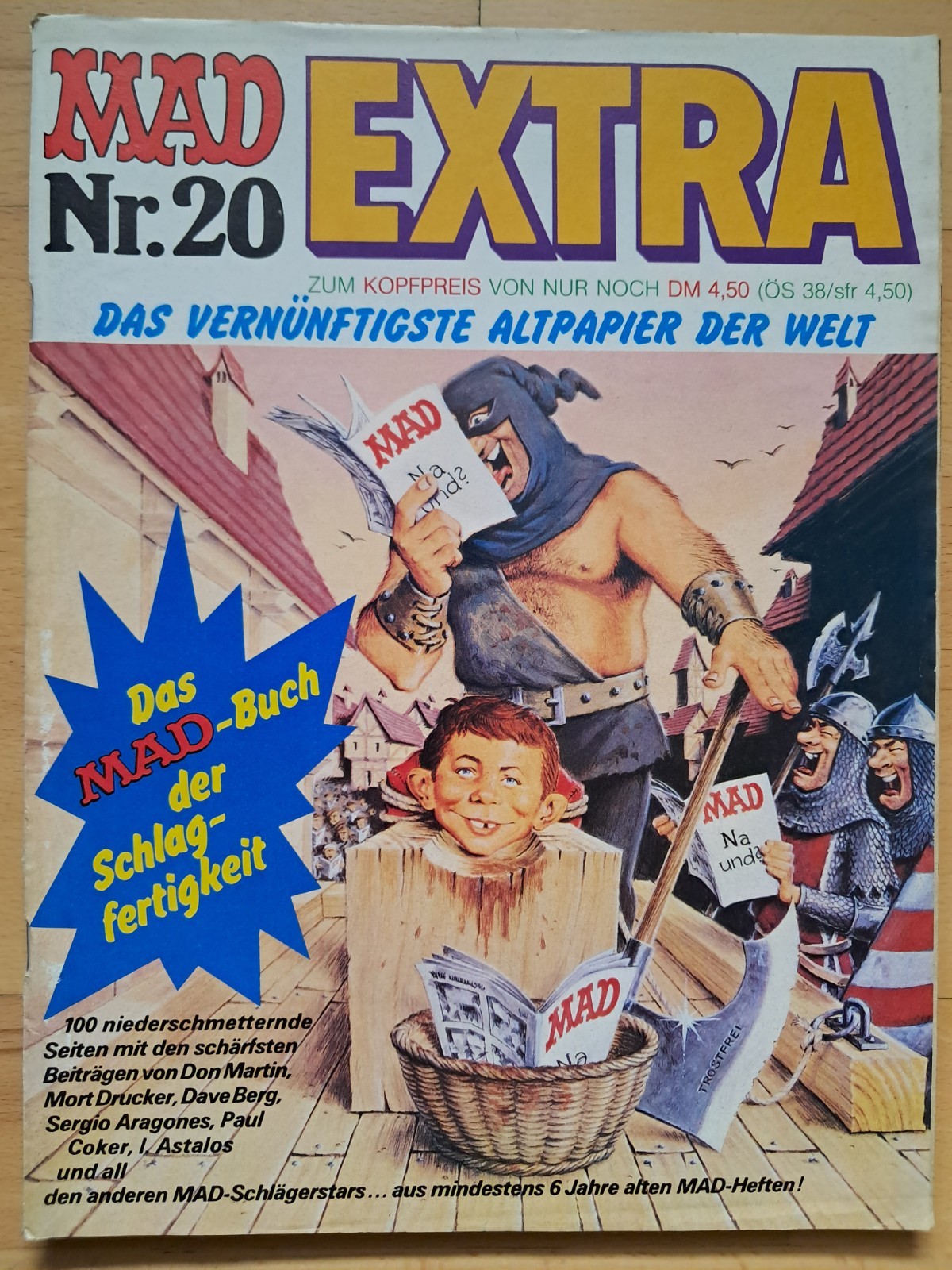 MAD Extra n.20 - BSV COMICHEFT Satira Z1-2 PRIMA EDIZIONE ORIGINALE