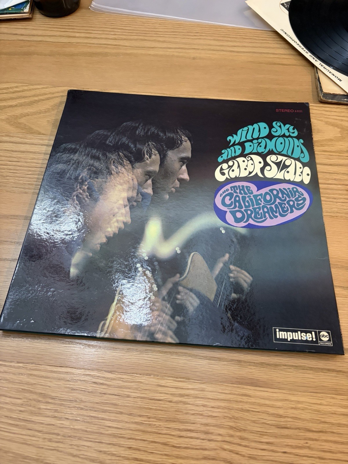 Gabor Szabo Wind Sky and Diamonds LP Impulse AS-9151 Van Gelder 1967 Original