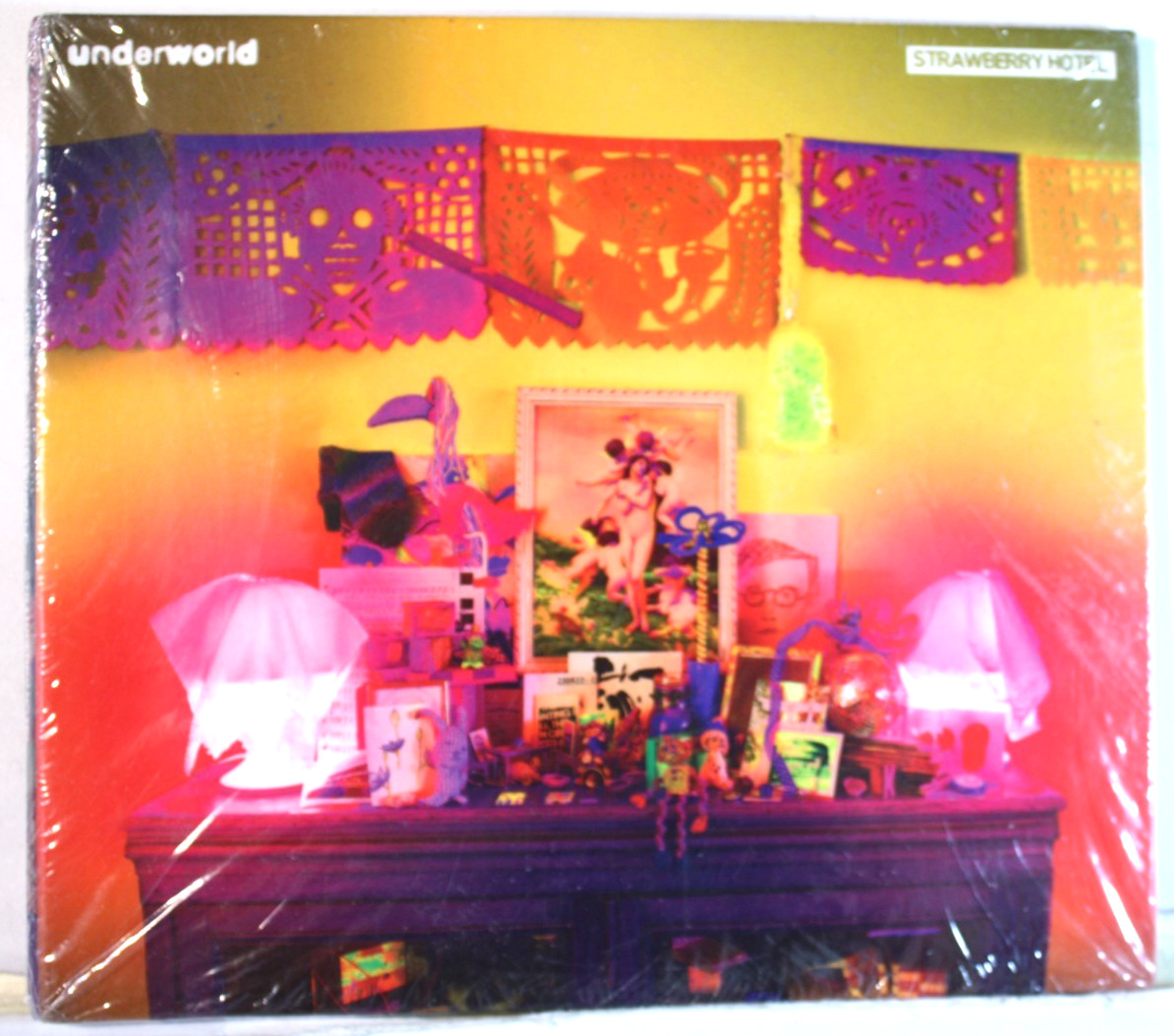 UNDERWORLD "STRAWBERRY HOTEL" (CD) Alt/Techno BRAND NEW / Wrapped Ships Free