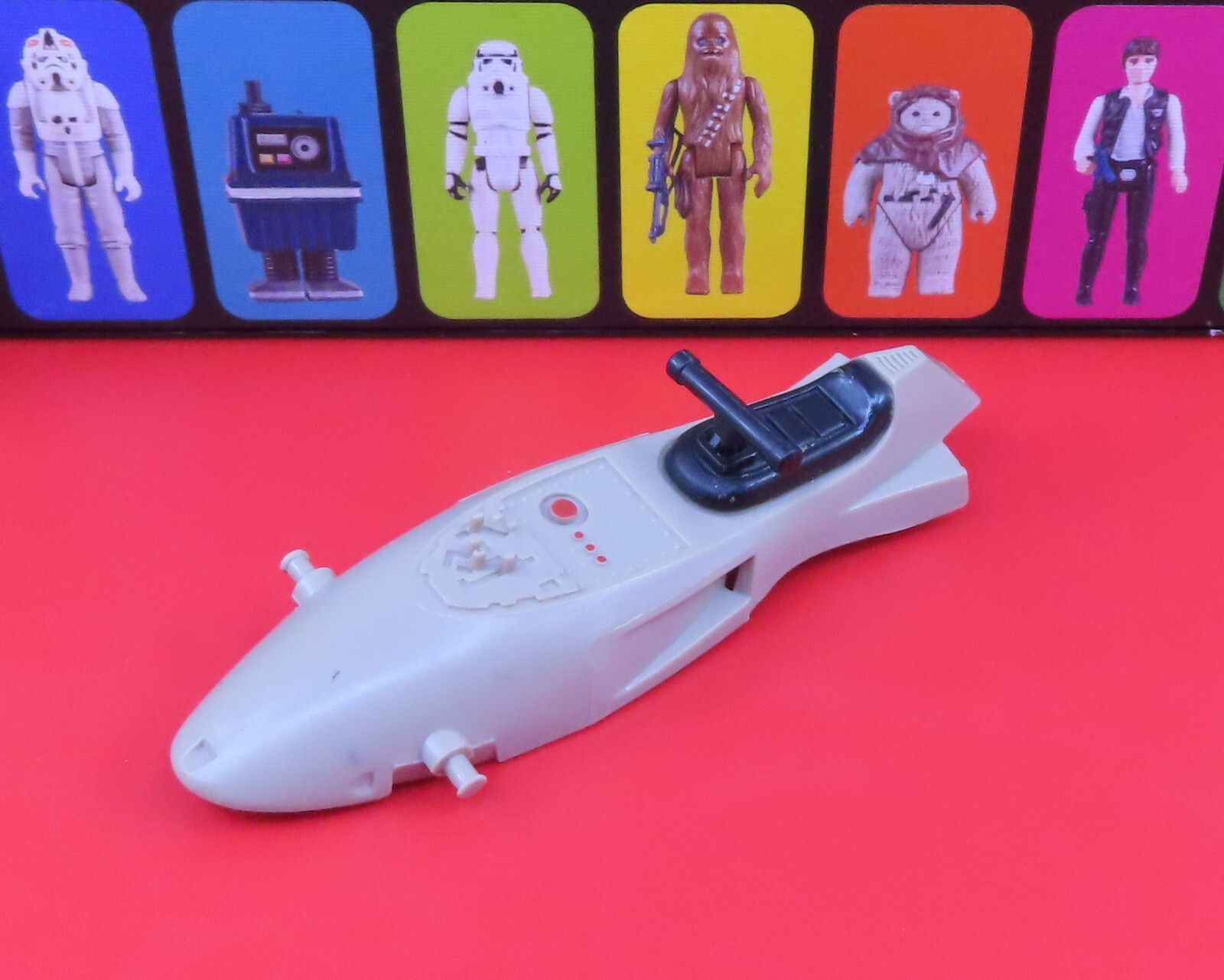 Sedile bici vintage Star Wars Speeder 1983 originale Kenner parte veicolo