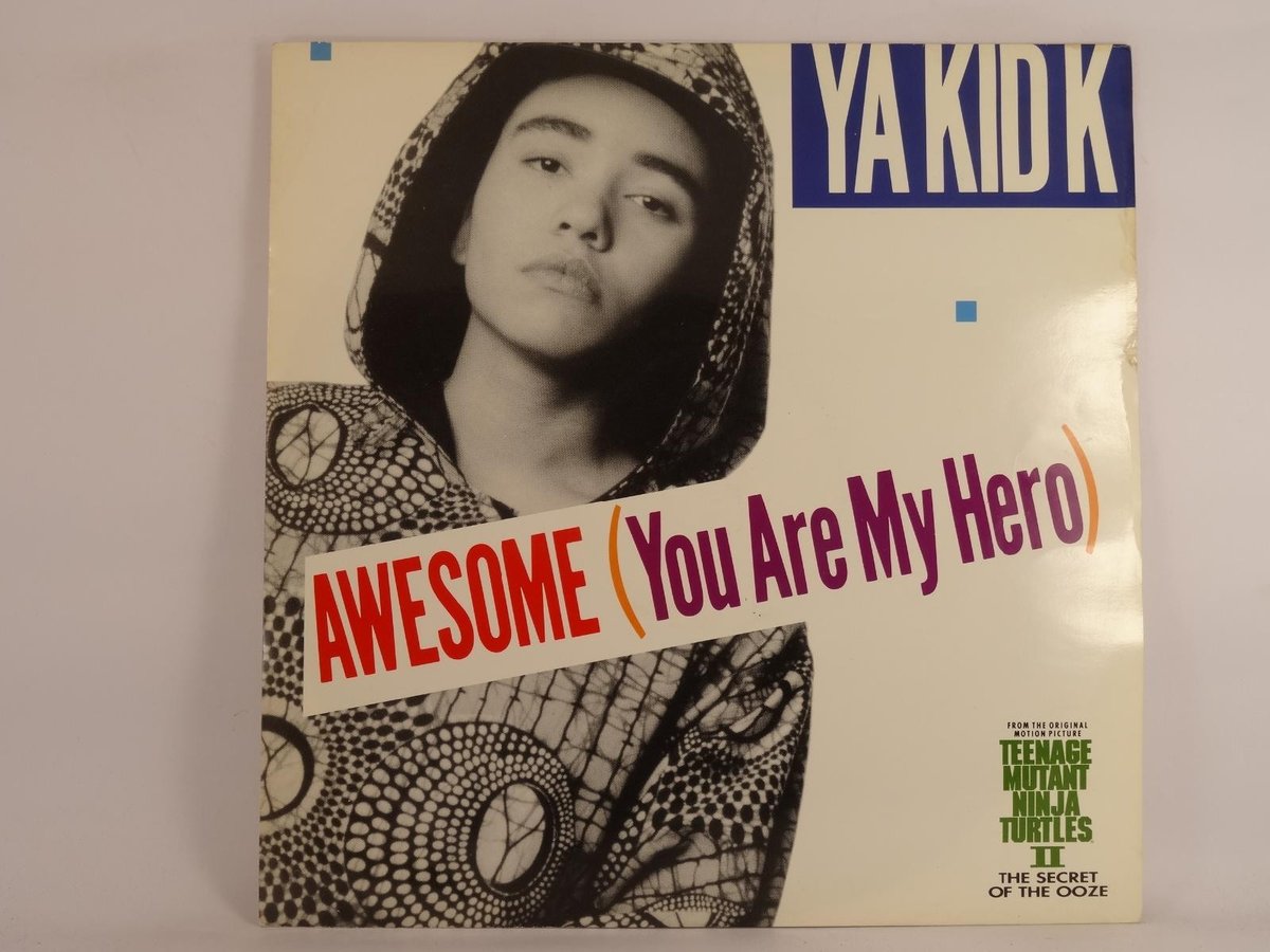YA KID K AWESOME (YOU ARE MY HERO) (81) 3 Track 12" Single including Picture Sle