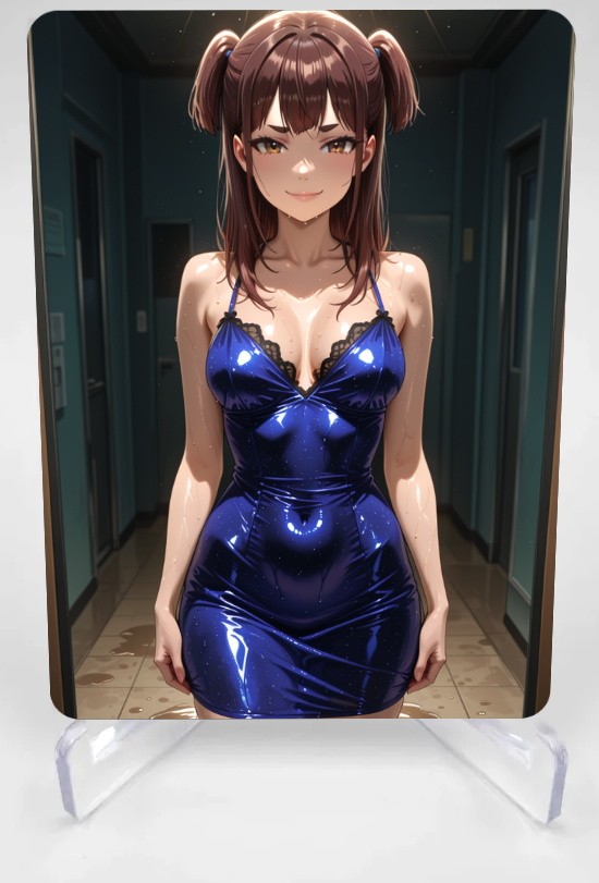Stampa artistica anime Nagomi Wahira - Card/4x6/5x7 Waifu da collezione AMW-NAG-05