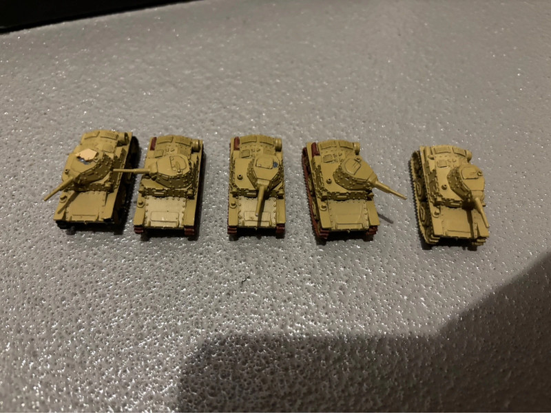 Flames of War 5 Light Tanks Italy
