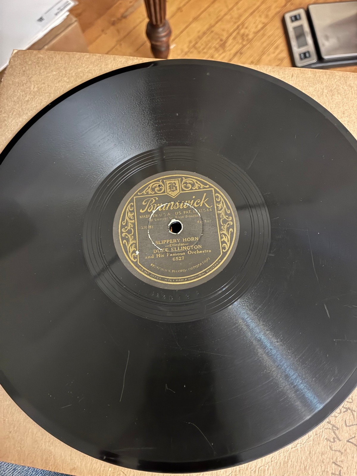 Duke Ellington - Slippery Horn / Drop Me Off - Brunswick 6527 - jazz 78 rpm