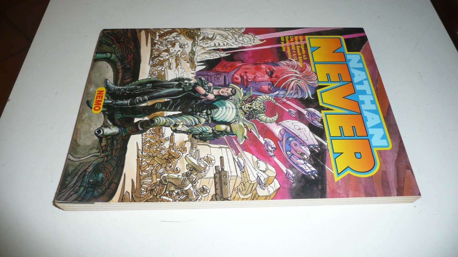 NATHAN NEVER  GIGANTE  N.5 NEMO    OTTIMO