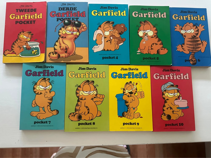 9 pockets Garfield