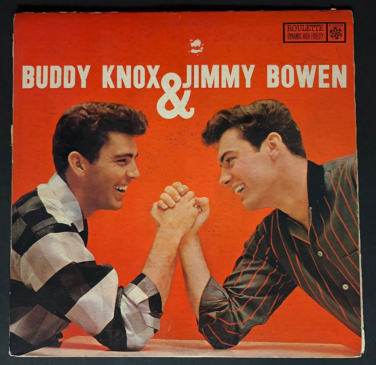 Buddy Knox & Jimmy Bowen LP Roulette R25048 VG