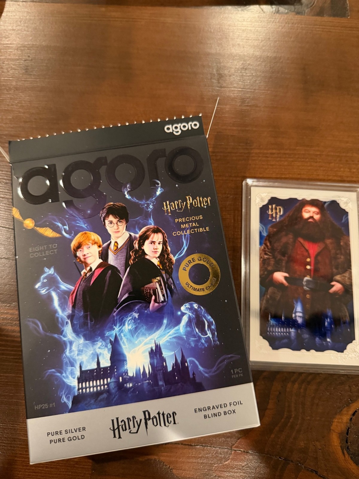 Agoro Harry Potter Hagrid Tier 1 Silver Foil 463/1500 5g .999