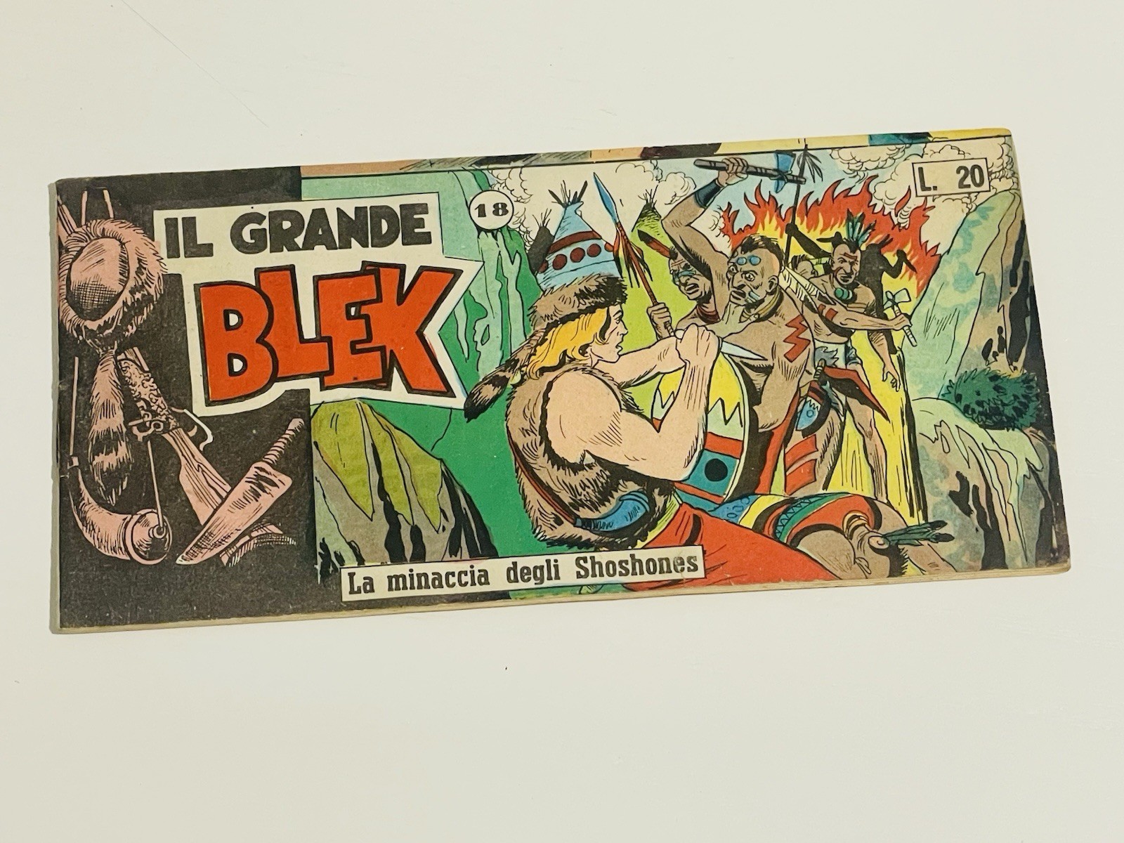 Blek Striscia III Terza serie n.18 Dardo originale ottima
