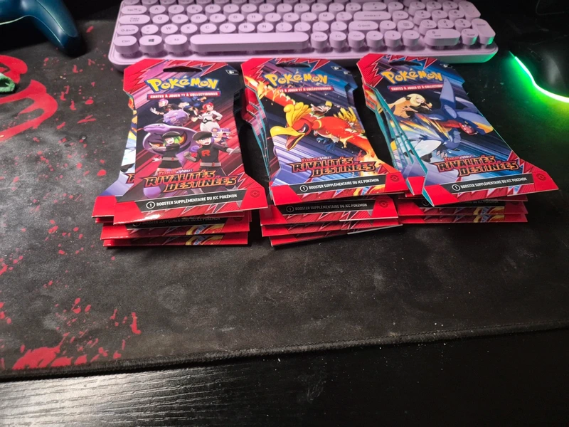 Lots de 17 Boosters Blister Ev10 Rivalité Destinées Scellé Français