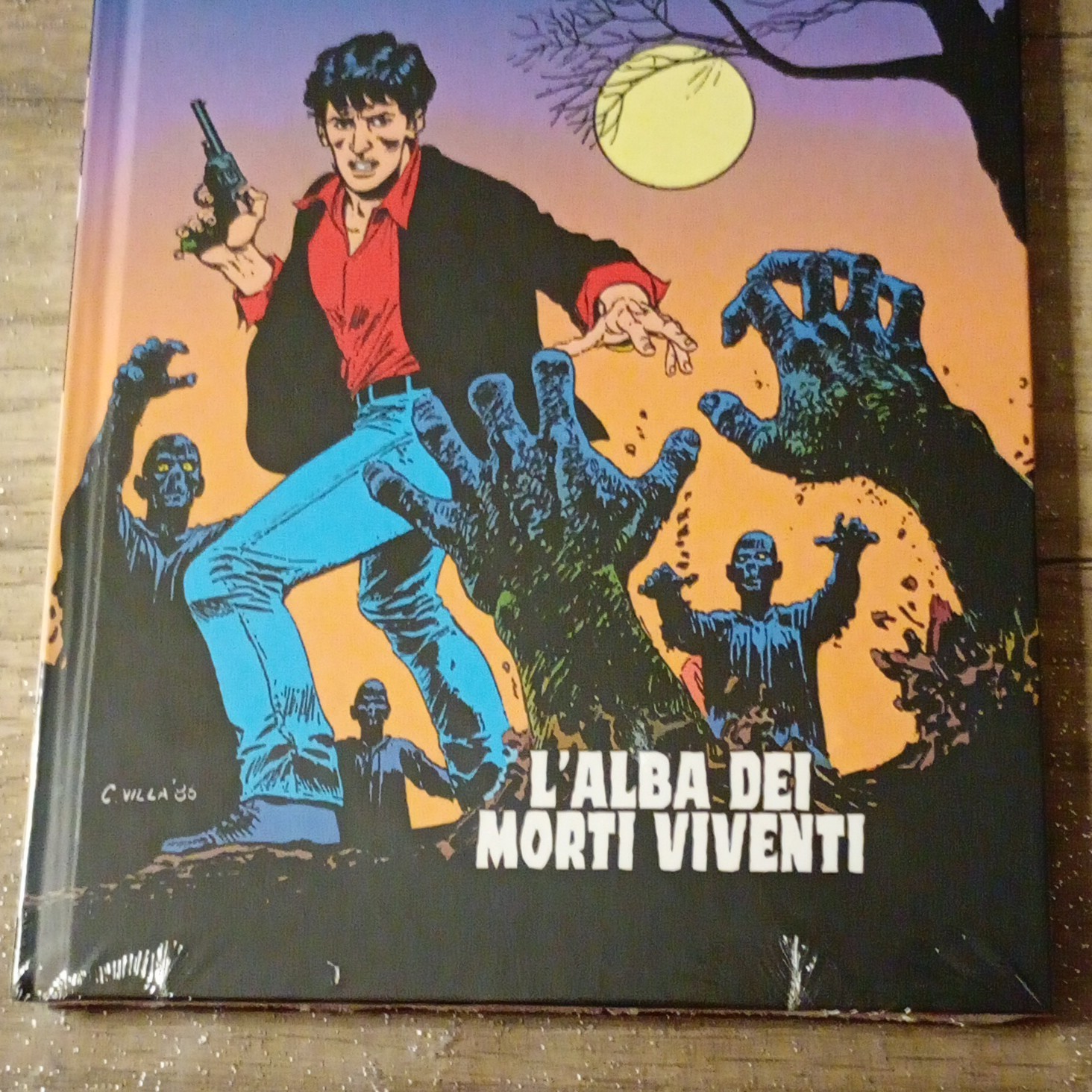 Dylan Dog n.40 L'alba dei morti viventi volume cartonato a colori C. Villa