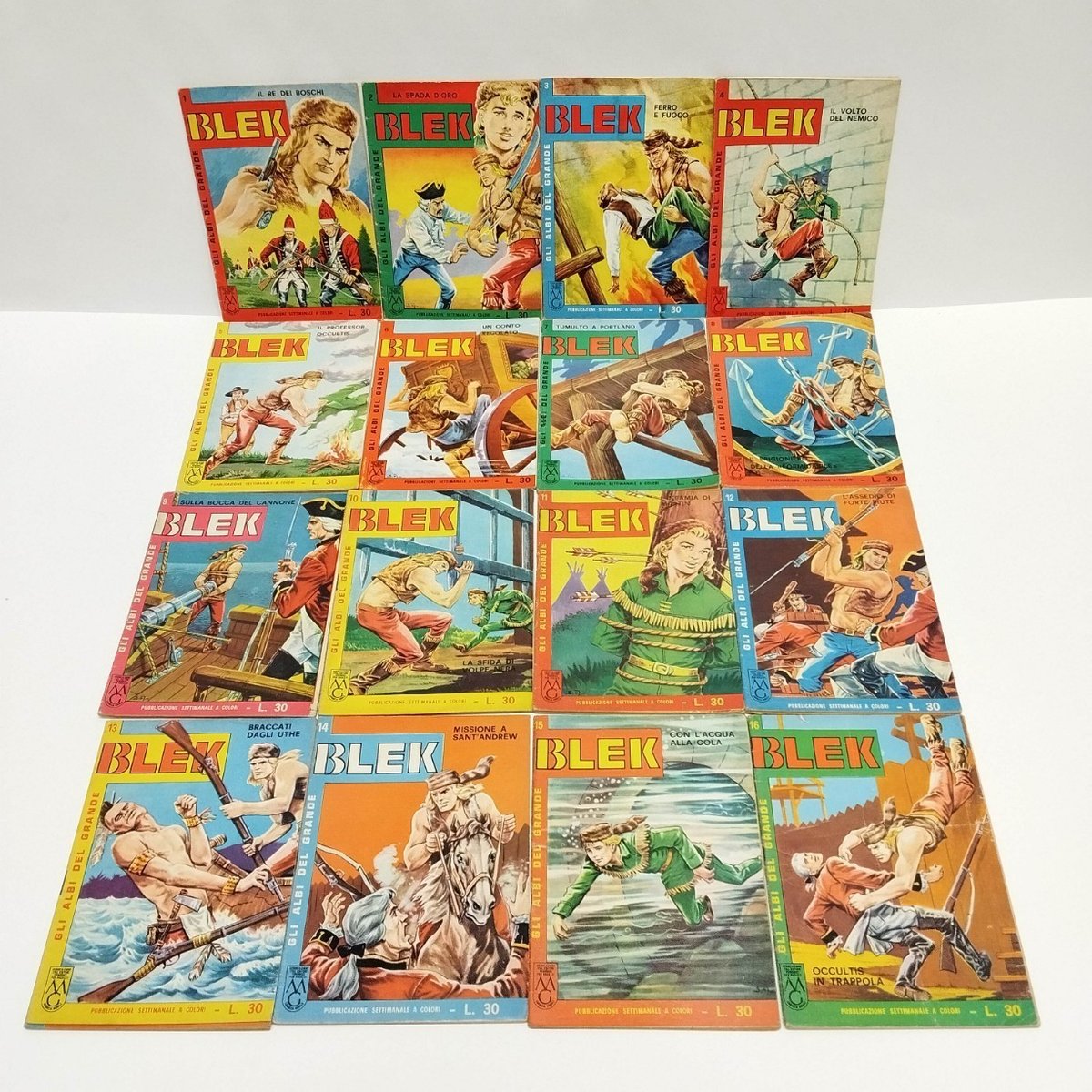 IL GRANDE BLEK  1/402 ORIGINALE -  OTTIMO STATO   EDITRICE DARDO  1963[ST][BS-1]